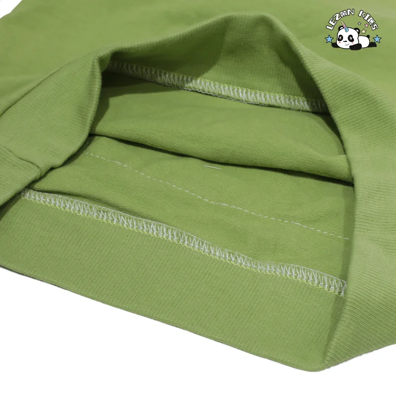 LEZONKIDS - Conjunto de Roupas Infantis Masculinas Novas para Outono de 2023, Estilo Esportivo, Lavado e Desbotado, Casual